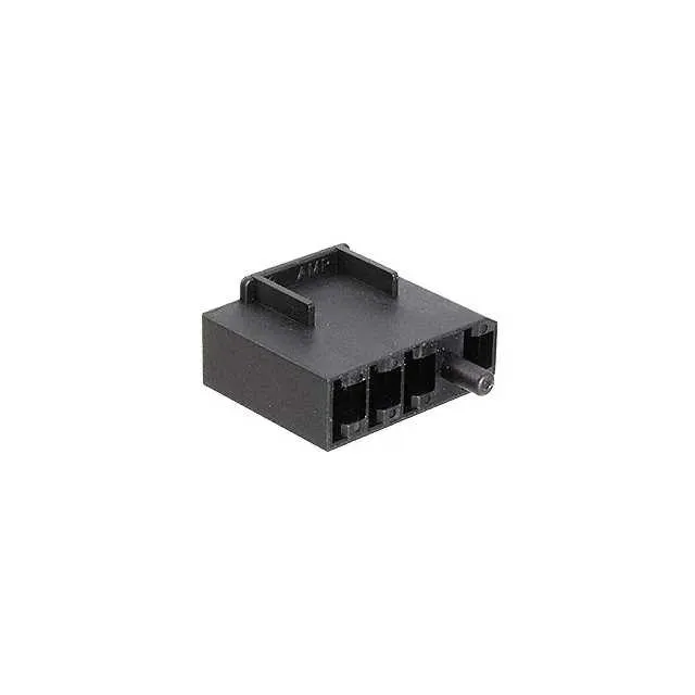 521066-1 (CONN RCPT HSG 0.25 4POS BLACK)