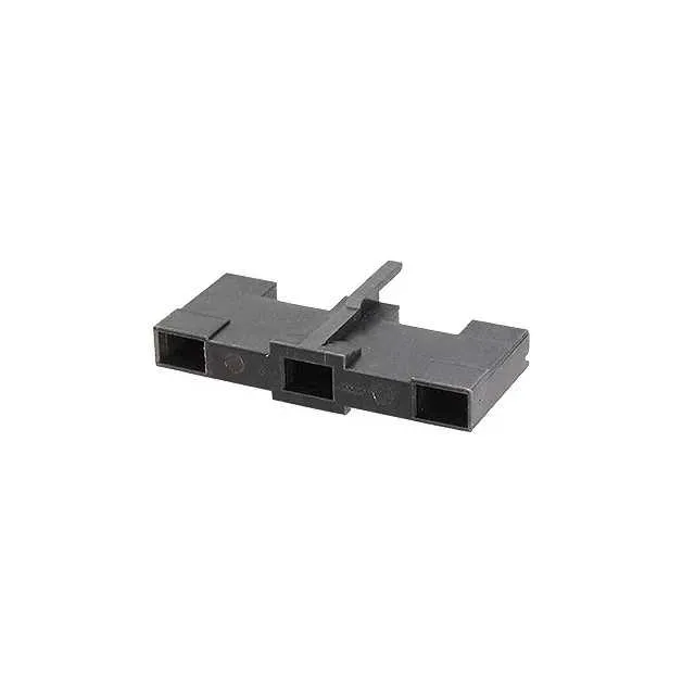 521067-1 (CONN RCPT HSG 0.25 3POS BLACK)