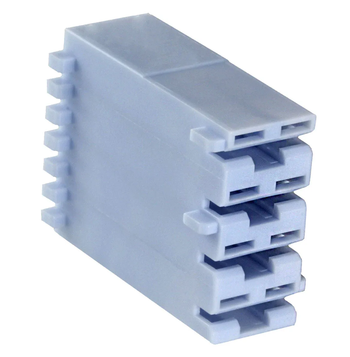 521206-1 (CONN RCPT HOUSING 0.25 4POS BLUE)