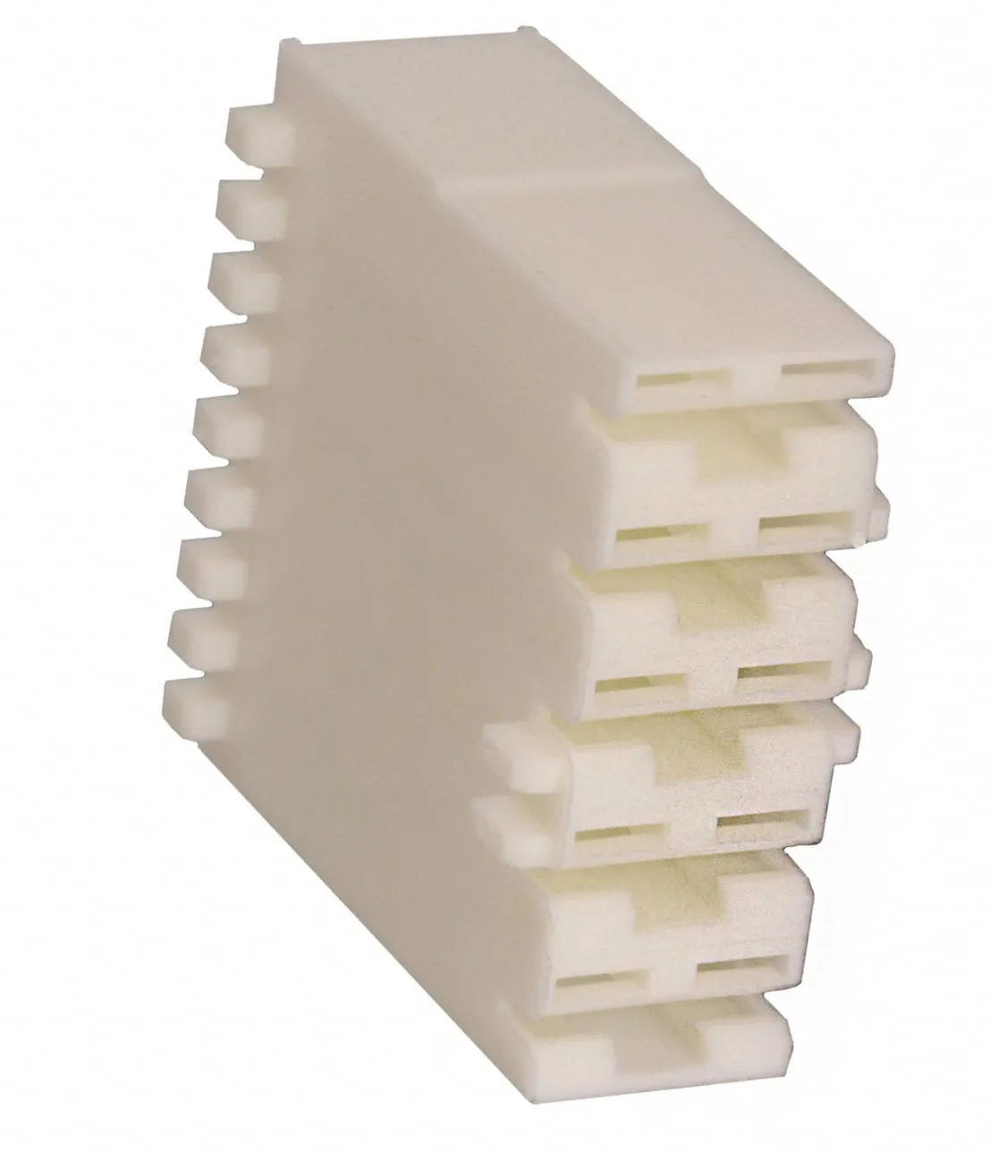 521207-4 (CONN RCPT HSG 0.25 5POS NATURAL)