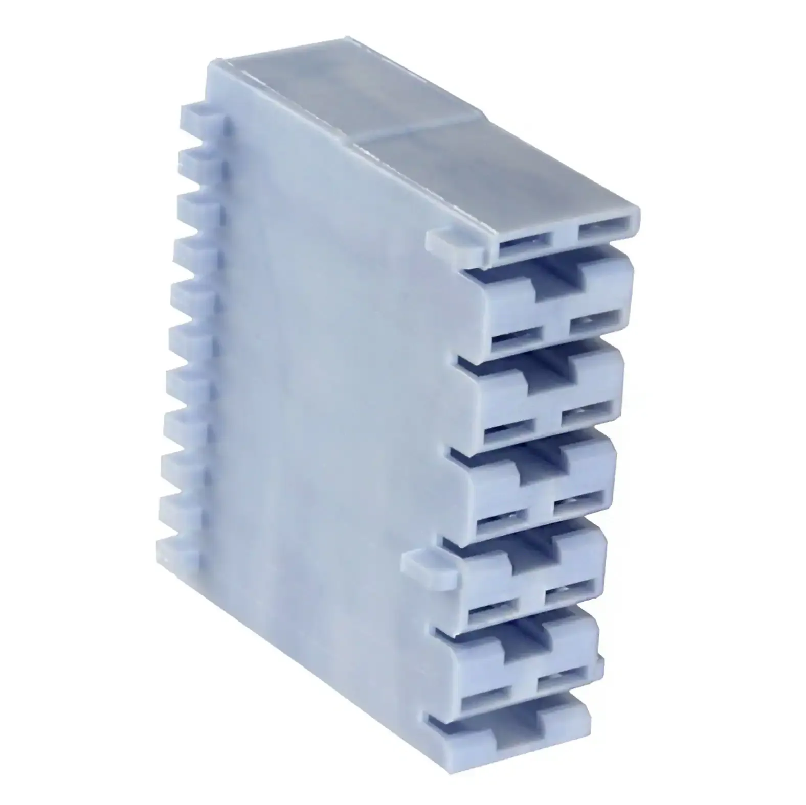 521208-1 (CONN RCPT HOUSING 0.25 6POS BLUE)