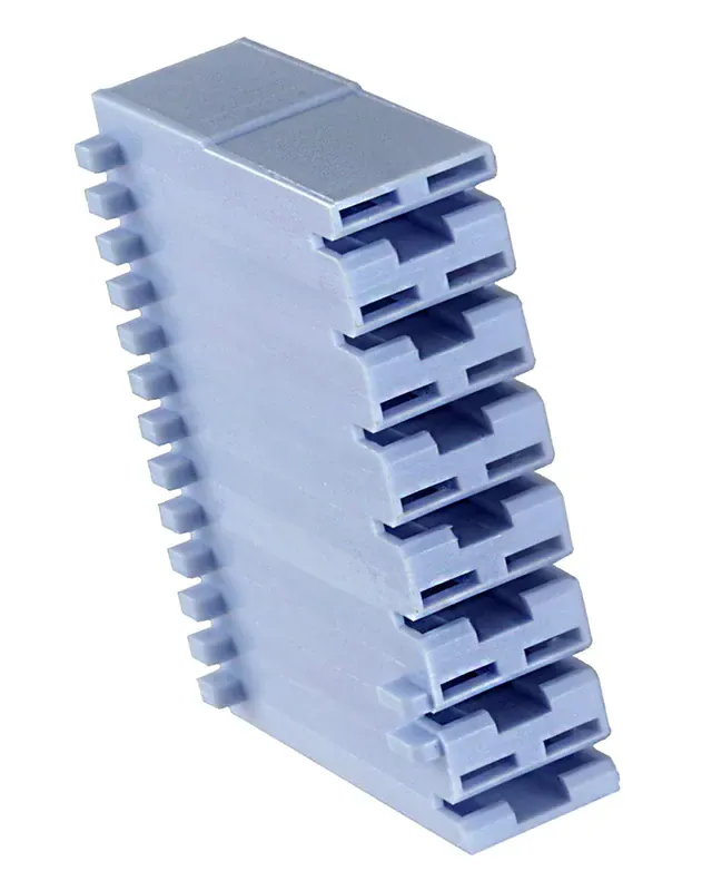 521209-2 (CONN RCPT HOUSING 0.25 7POS BLUE)