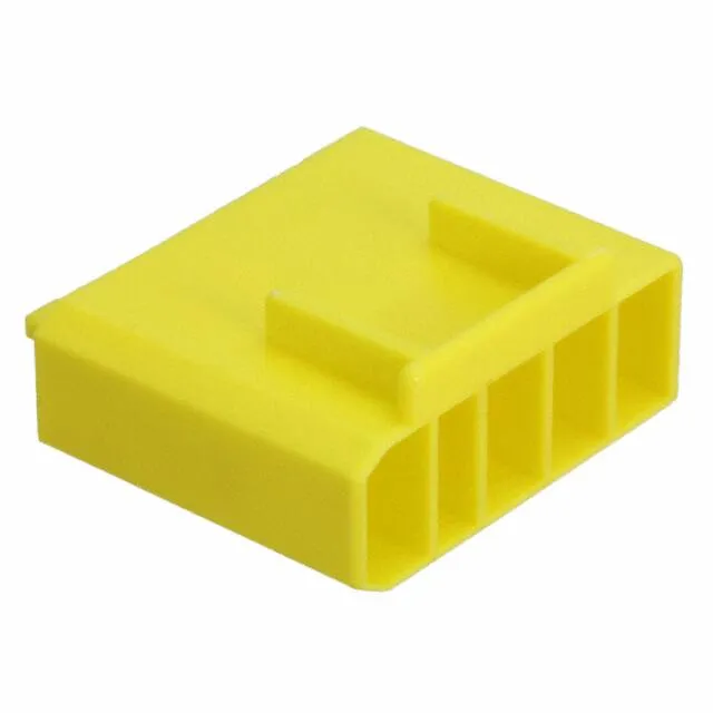 521498-3 (CONN RCPT HSG 0.25 4POS YELLOW)