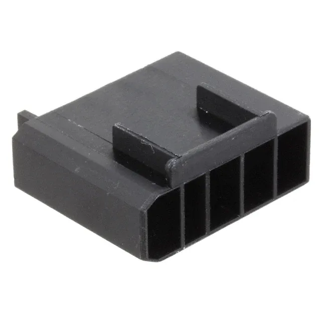 521498-4 (CONN RCPT HSG 0.25 4POS BLACK)