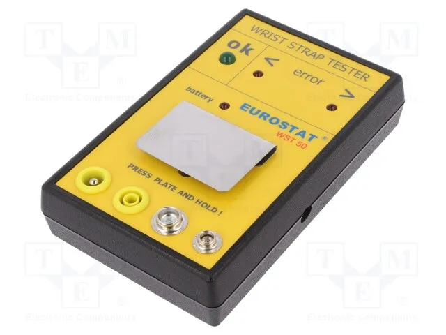 61-200-0050ROHS (ESD wristbands tester; ESD; 150x88x35mm; 20V; Kit: batteries; 220gСрок поставки 2-3 недели)