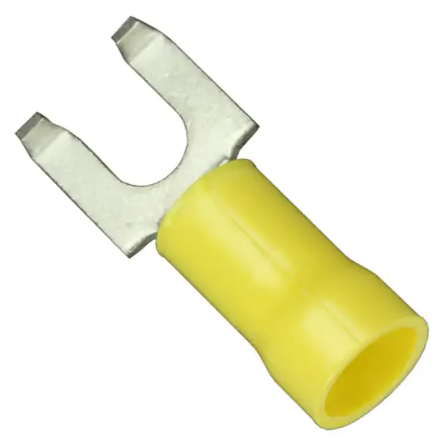 52856 (CONN SPADE TERM 10-12AWG #10 YEL)