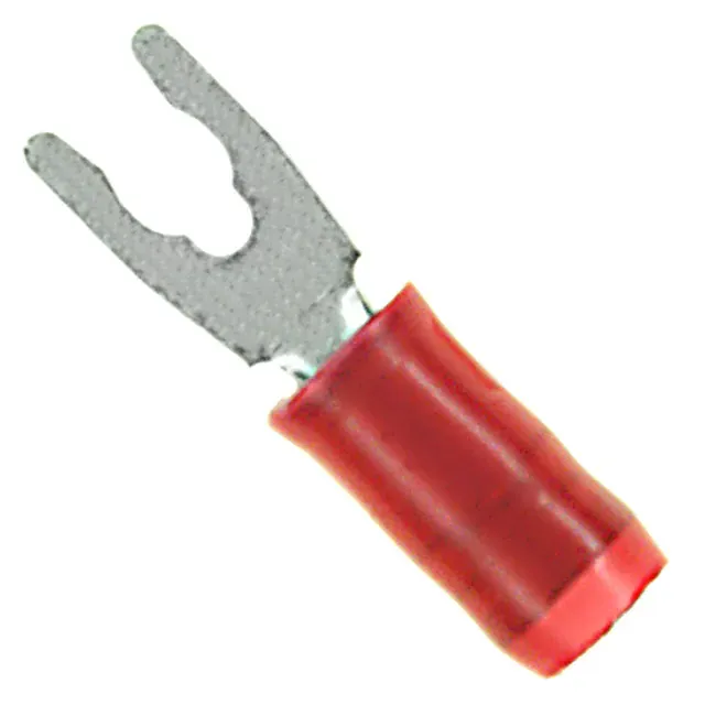 52927 (CONN SPADE TERM 16-22AWG #4 RED)