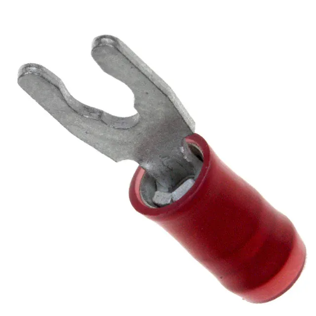 52929 (CONN SPADE TERM 16-22AWG #6 RED)