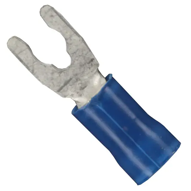 52955-1 (CONN SPADE TERM 14-16AWG #6 BLU)