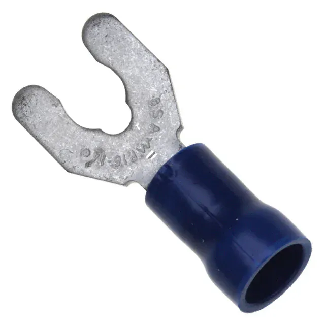 52956 (CONN SPADE TERM 14-16AWG #8 BLU)