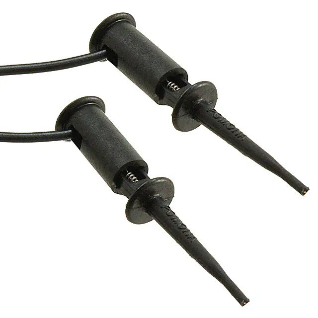 5301-12-0 (SMD GRABBER PATCH CORD 12 BLACK")