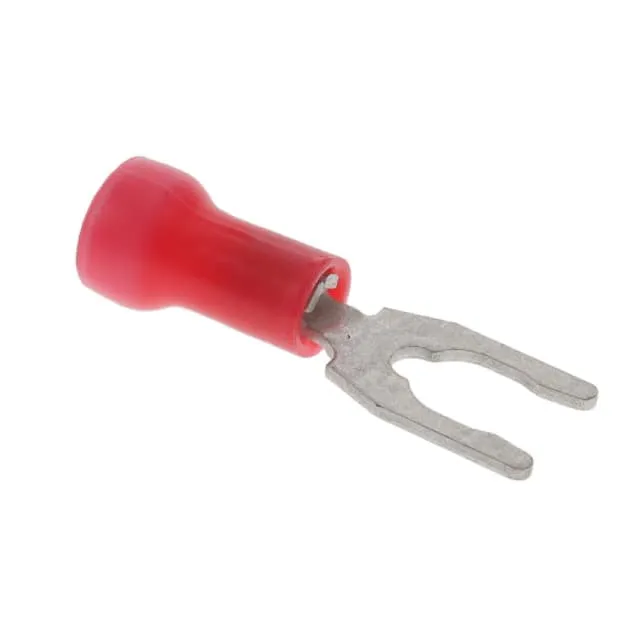 53242-5 (CONN SPADE TERM 16-22AWG #10 RED)