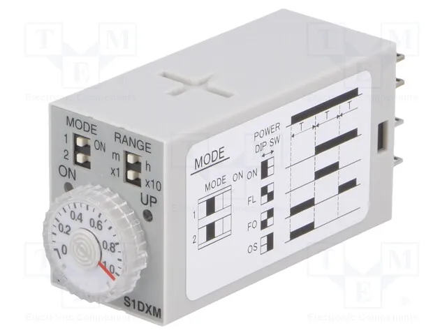 S1DXM-M2C10H-DC24V (RELAY TIME DELAY 10HR 7A 250V)