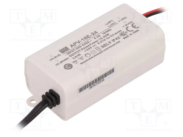 APV-16E-24 (LED DRIVER CV AC/DC 24V 670MA)