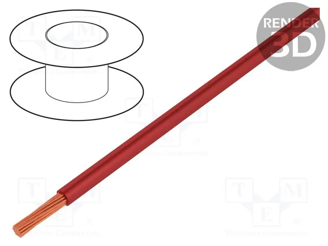 60.7018-22 (Wire; FlexiStrom; stranded; Cu; 16mm2; red; PVC; 1.5kV; 50m; 98AСрок поставки 2-3 недели)