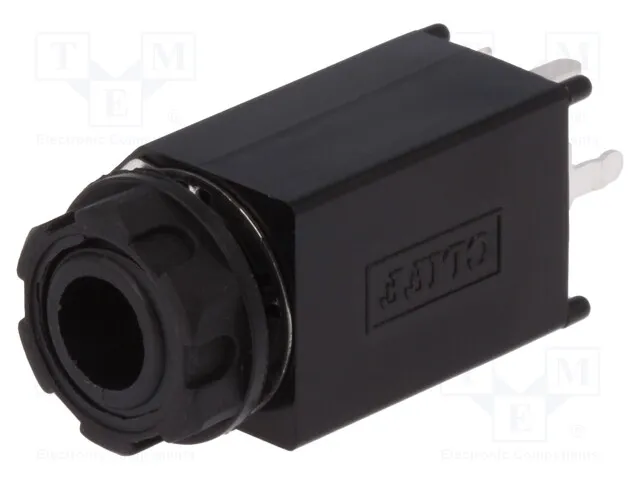 CL11061X (Socket; Jack 6,35mm; female; stereo,with earthing; straight; THTСрок поставки 2-3 недели)