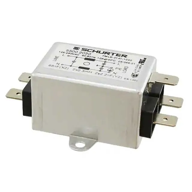 5500.2030 (LINE FILTER 125/250VAC 10A CHASS)