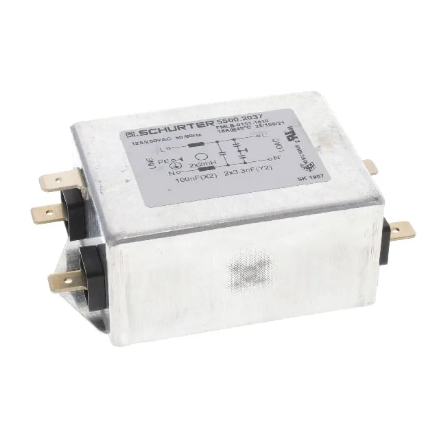5500.2037 (LINE FILTER 125/250VAC 16A CHASS)
