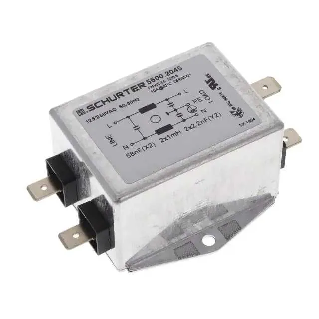 5500.2045 (LINE FILTER 125/250VAC 10A CHASS)