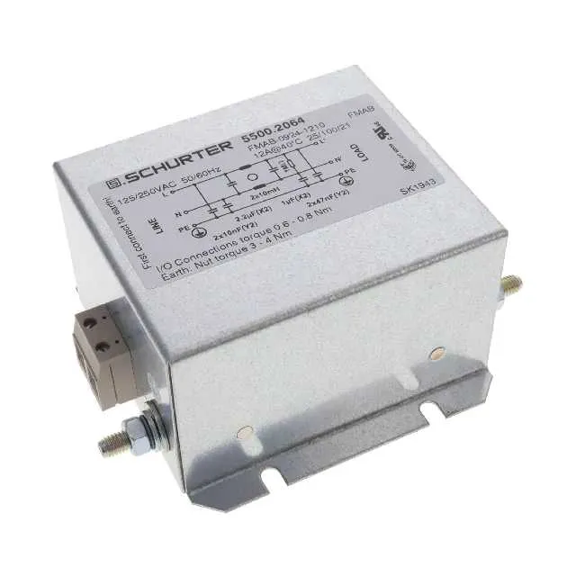 5500.2064 (LINE FILTER 125/250VAC 12A CHASS)