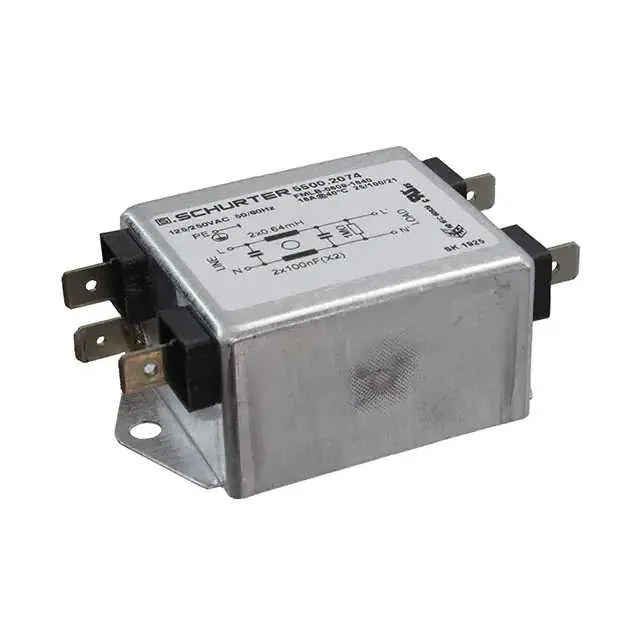 5500.2074 (LINE FILTER 125/250VAC 16A CHASS)
