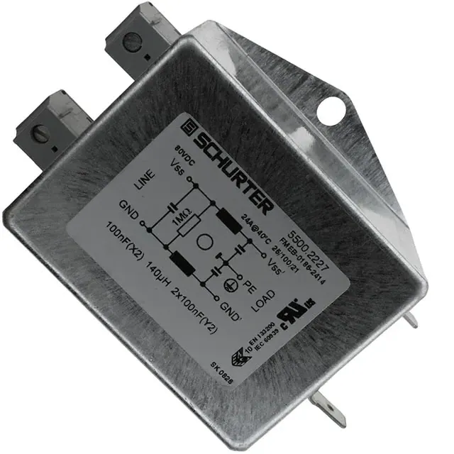 5500.2227 (LINE FILTER 43/80VDC 24A CHAS)