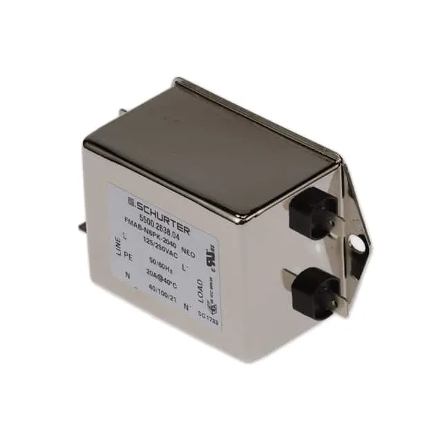 5500.2638.04 (LINE FILTER 125/250VAC 20A CHASS)