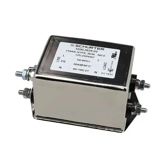 5500.2639.09 (LINE FILTER 125/250VAC 30A CHASS)