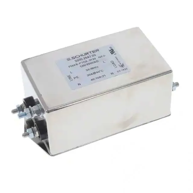 5500.2647.09 (LINE FILTER 125/250VAC 30A CHASS)