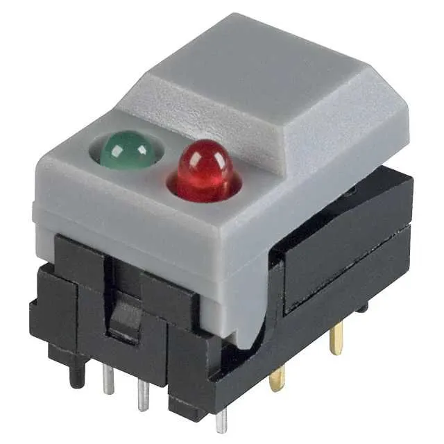 5501MGRYREDGRN (SWITCH PUSH SPDT 0.3A 12V)