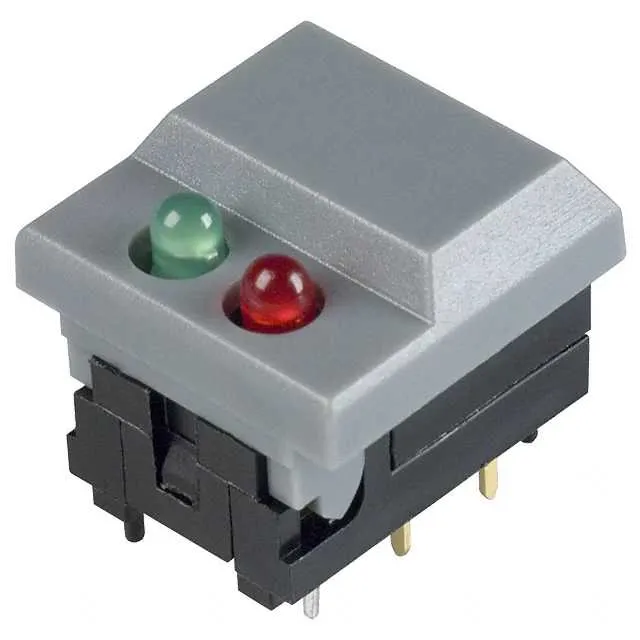 5511MGRYREDGRN (SWITCH PUSH SPDT 0.03A 12V)
