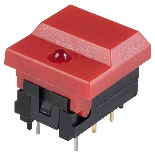 5511MREDRED (SWITCH PUSH SPDT 0.03A 12V)