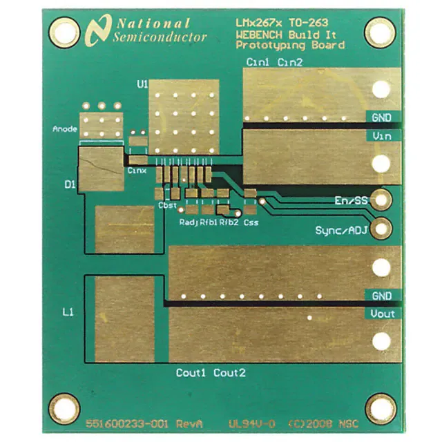 551600233-001/NOPB (WEBENCH BUILD IT LM2267X TO-263)