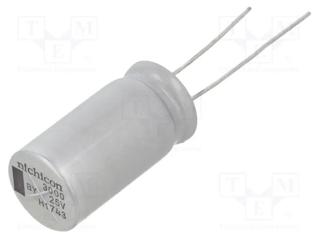UBY1E302MHL (CAP ALUM 3000UF 20% 25V THRUHOLE)
