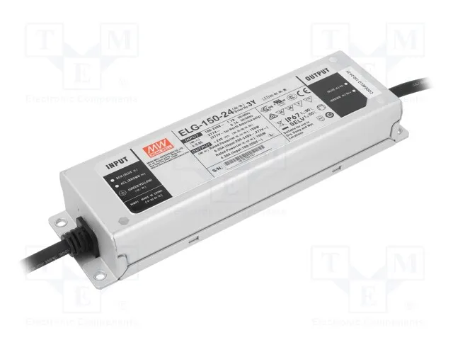 ELG-150-24-3Y (Power supply: switched-mode; LED; 150W; 24VDC; 6.25A; 100?305VACСрок поставки 2-3 недели)