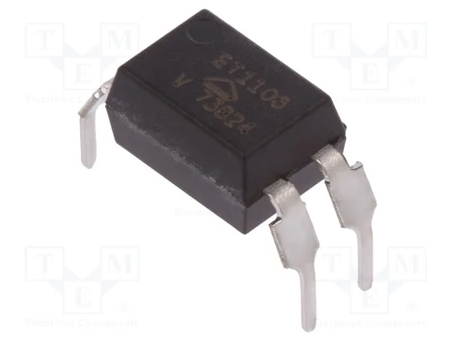 TCET1106G (OPTOISOLATOR 5KV TRANS 4DIP)