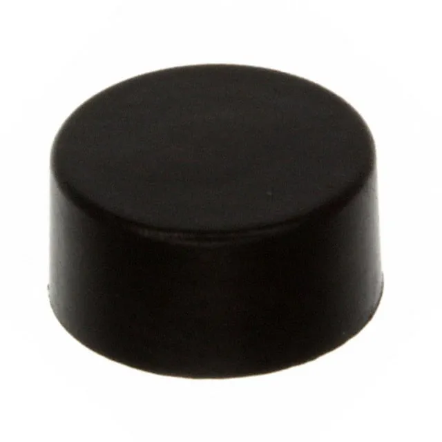 585A02000 (CAP PUSHBUTTON ROUND BLACK)