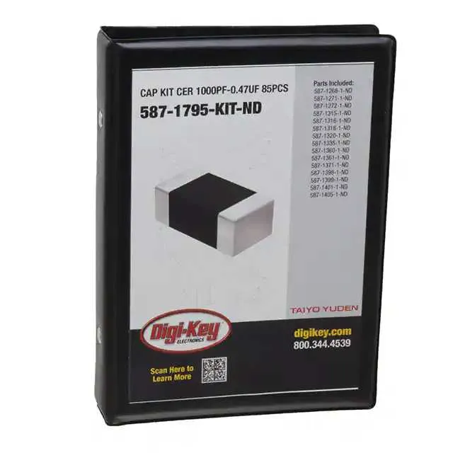 587-1795-KIT (CAP KIT CER 1000PF-0.47UF 85PCS)