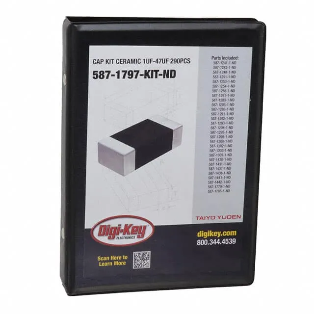 587-1797-KIT (CAP KIT CERAMIC 1UF-47UF 290PCS)