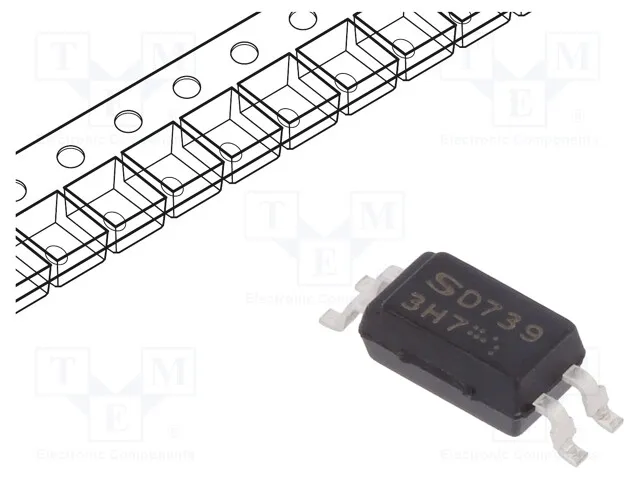PC3H7DJ0001H (OPTOISOLATOR TRANSISTOR SMD)