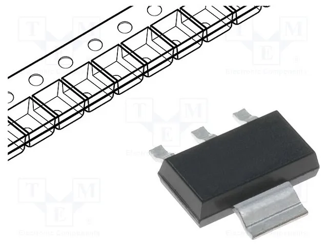 BTS4141N (IC: power switch; high-side; 700mA; Channels: 1; N-Channel; SMD)