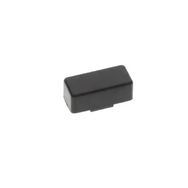 5JBLK (CAP PUSHBUTTON RECTANGULAR BLACK)