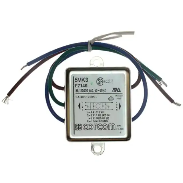 5VK3 (LINE FILTER 250VAC 5A CHASS MNT)
