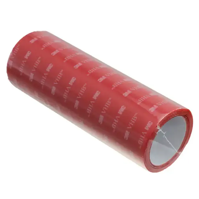 6-1-4910 (TAPE DBL COATED CLEAR 6X 1YD")