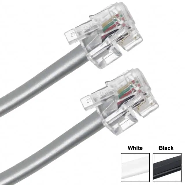 H1641R-14 (CABLE MOD 6P4C PLUG-PLUG 14')