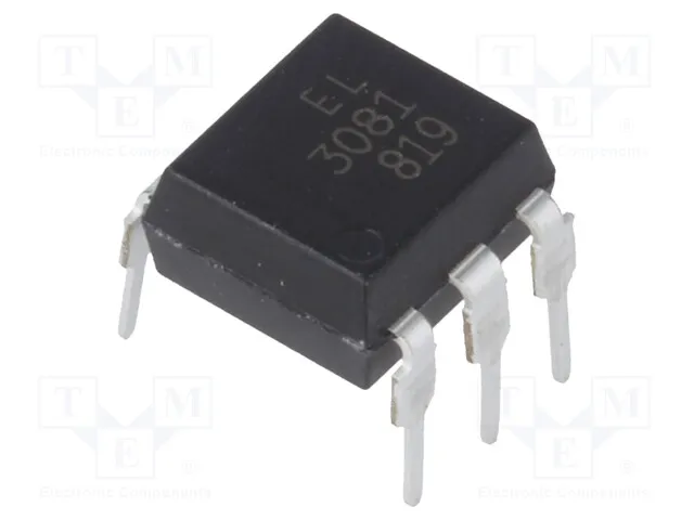 EL3081 (OPTOISOLATOR 5KV TRIAC 6DIP)