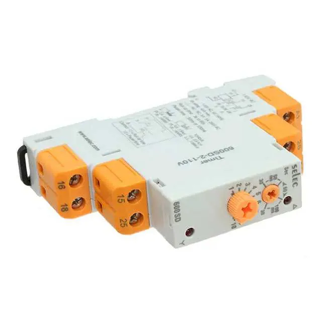 600SD-2-110V (DELTA TIMER ANALOG 230VAC DIN MN)