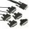 76000522 (4-PORT DTE DB-25M FAN-OUT CABLE)