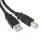 301-9000-07 (USB CABLE A - B RS232 BLACK 2M)