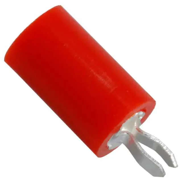 6043 (JACK TEST VERT PC SNAP-IN RED)